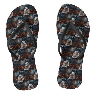 Cocker Spaniel Halloween Engverwekkend Teenslippers