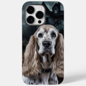 Cocker Spaniel Halloween Scary Case-Mate iPhone Case (Achterkant)