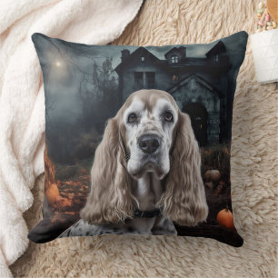 Cocker Spaniel Halloween Scary Kussen