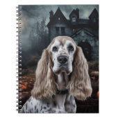 Cocker Spaniel Halloween Scary Notitieboek (Voorkant)