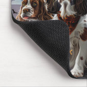 Cocker Spaniel Halloween Spokengeest Muismat (Hoek)