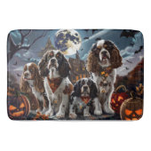 Cocker Spaniel Halloween Spooky Badmat (Voorkant)