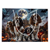 Cocker Spaniel Halloween Spooky Groot Cadeauzakje (Achterkant)