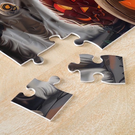 Cocker Spaniel Halloween Spooky Legpuzzel (Zijkant)