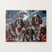 Cocker Spaniel Halloween Spooky Legpuzzel (Horizontaal)