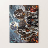Cocker Spaniel Halloween Spooky Legpuzzel (Verticaal)