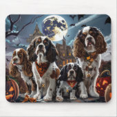 Cocker Spaniel Halloween Spooky Muismat (Voorkant)