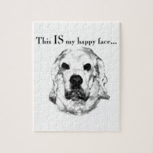 Cocker Spaniel Happy Face Legpuzzel