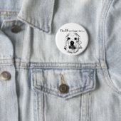 Cocker Spaniel Happy Face Ronde Button 5,7 Cm (In situ)