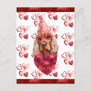 Cocker Spaniel Hart Hondenliefhebber Valentijns Ca Briefkaart