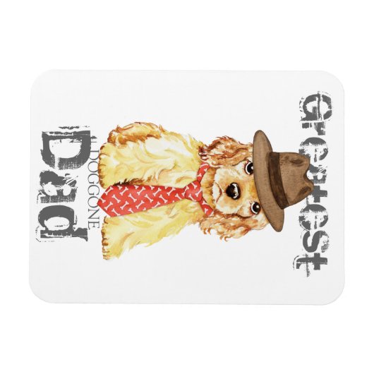 Cocker Spaniel Heart Magneet (Horizontaal)