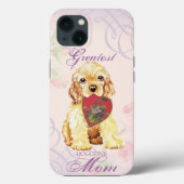 Cocker Spaniel Heart mama Case-Mate iPhone Case (Achterkant)