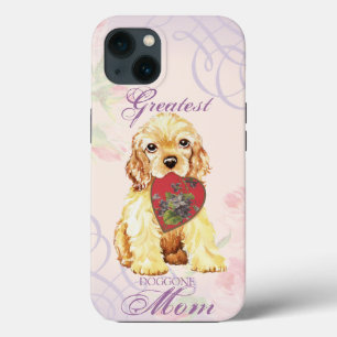 Cocker Spaniel Heart mama Case-Mate iPhone Case