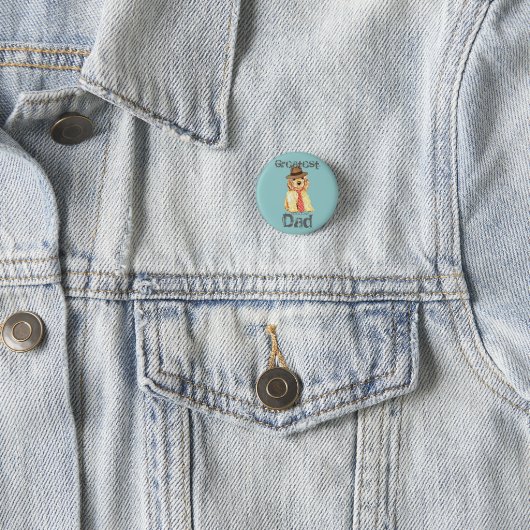 Cocker Spaniel Heart Ronde Button 3,2 Cm (In situ)