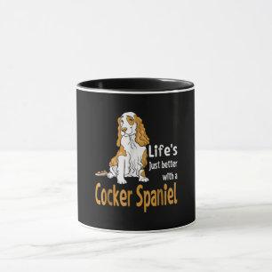 Cocker Spaniel Het leven is gewoon beter met een Mok