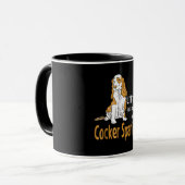 Cocker Spaniel | Het leven is gewoon beter met een Mok (Voorkant links)
