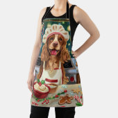 Cocker Spaniel Holiday Baking: Feestelijke Kerst Schort (Insitu)