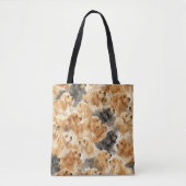 Cocker Spaniel hond aquarel  Tote Bag (Voorkant)