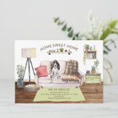 Cocker Spaniel Hond Bewegende Aankondiging (Staand voorkant)