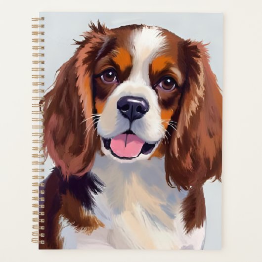 Cocker Spaniel | Hond Huisdier Schilderij Planner (Voorkant)