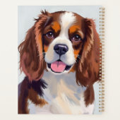 Cocker Spaniel | Hond Huisdier Schilderij Planner (Achterkant)
