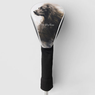 Cocker Spaniel Hond in de wind 003 - Yacobsen Dero Golfheadcover