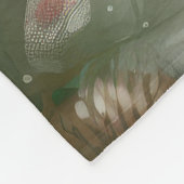 Cocker Spaniel Hond in Sneeuw Kerstmis Fleece Deken (Hoek)