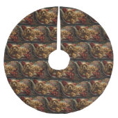 Cocker Spaniel Hond Kerstfeest Kerstboom Rok (Voorkant)