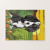 Cocker Spaniel hond Legpuzzel (Horizontaal)