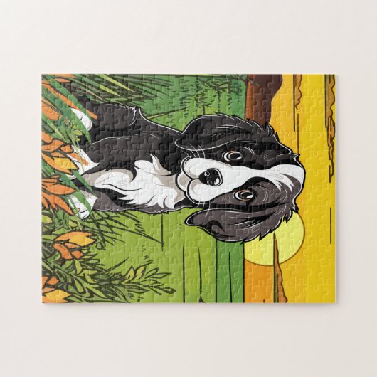 Cocker Spaniel hond Legpuzzel (Horizontaal)