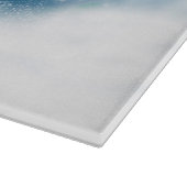 Cocker Spaniel Hond Met Kerstmis Santa Hat Snijplank (Hoek)