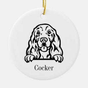 Cocker Spaniel hond ornament