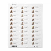 Cocker Spaniel-hond retouradreslabels Etiket (Full Sheet)
