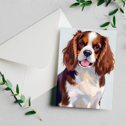 Cocker Spaniel Hond Schilderen Briefkaart