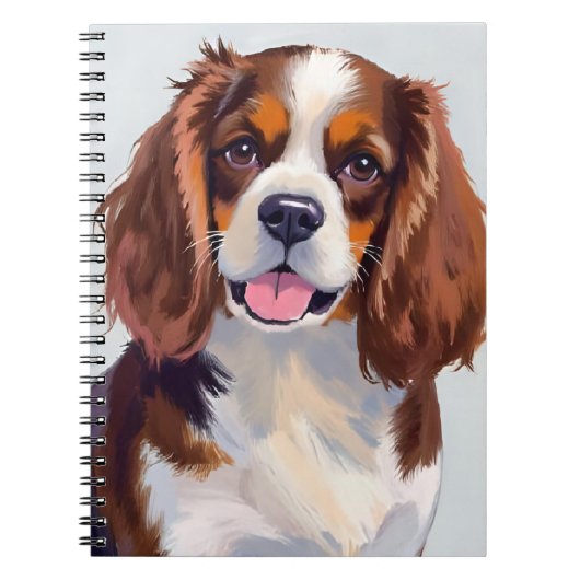 Cocker Spaniel | Hond Schilderij Notitieboek (Voorkant)