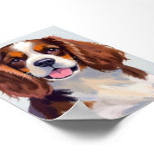 Cocker Spaniel Hond Schilderij Poster (Hoek)