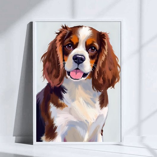 Cocker Spaniel Hond Schilderij Poster