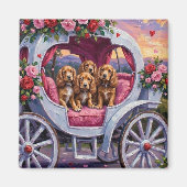 Cocker Spaniel Hond Valentijnsdag Magneet (Voorkant)