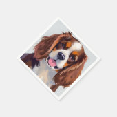 Cocker Spaniel | Honden Schilderij Huisdier Servet (Hoek)