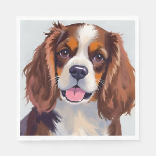 Cocker Spaniel Honden Schilderij Huisdier Servet