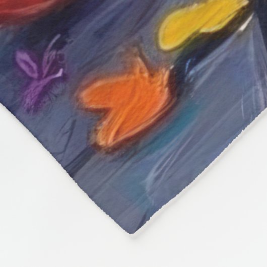 Cocker Spaniel Honden Trick-or-Treating in Hallowe Fleece Deken (Hoek)