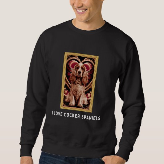 Cocker Spaniel Hondeneigenaar - grappig Trui (Voorkant)