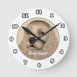 Cocker Spaniel Hondenklok Ronde Klok