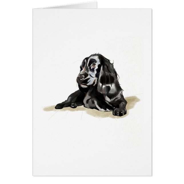 Cocker Spaniel Hondenliefhebber Ansichtkaart Cadea (Voorkant)