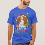 Cocker Spaniel Hondenliefhebber Funny Cocker Spani T-shirt<br><div class="desc">Cocker Spaniel Hondenliefhebber Funny Cocker Spaniel HelloBedanktMas.</div>