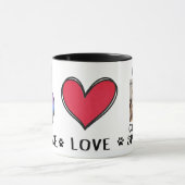 Cocker Spaniel Hondenliefhebbers Mok (Midden)