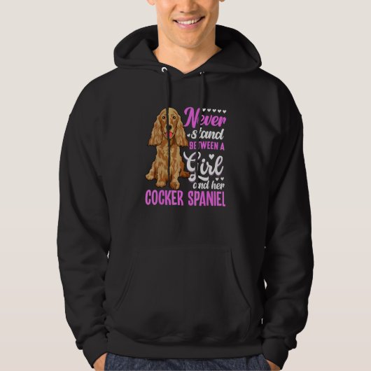 Cocker Spaniel hondenoutfit  Cocker Spaniel 2 Hoodie (Voorkant)