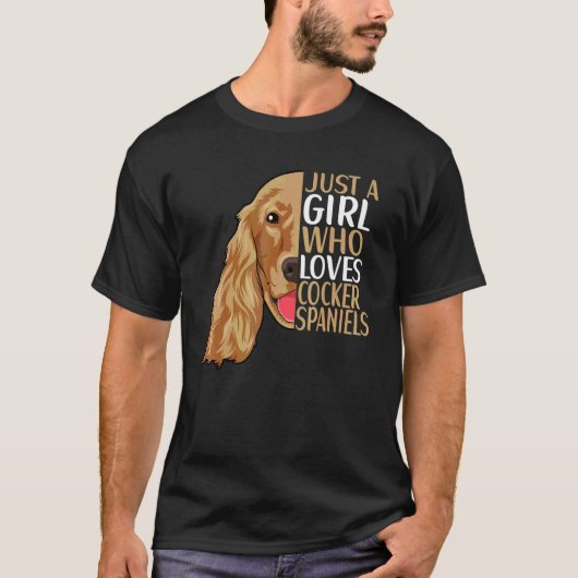 Cocker Spaniel hondenoutfit Cocker Spaniel 4 T-shirt (Voorkant)