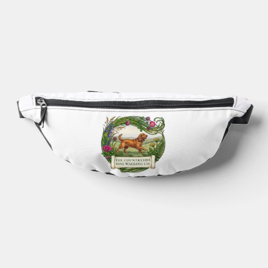 Cocker Spaniel Hondenuitlater Aangepaste Behandeli Heuptasje (Liggend)