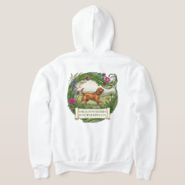Cocker Spaniel Hondenuitlater Eigen Ontwerp Ritssl Hoodie